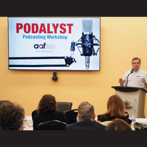 American Advertising Federation of West Tenn. Hosts Podalyst Event at Discovery Park of America